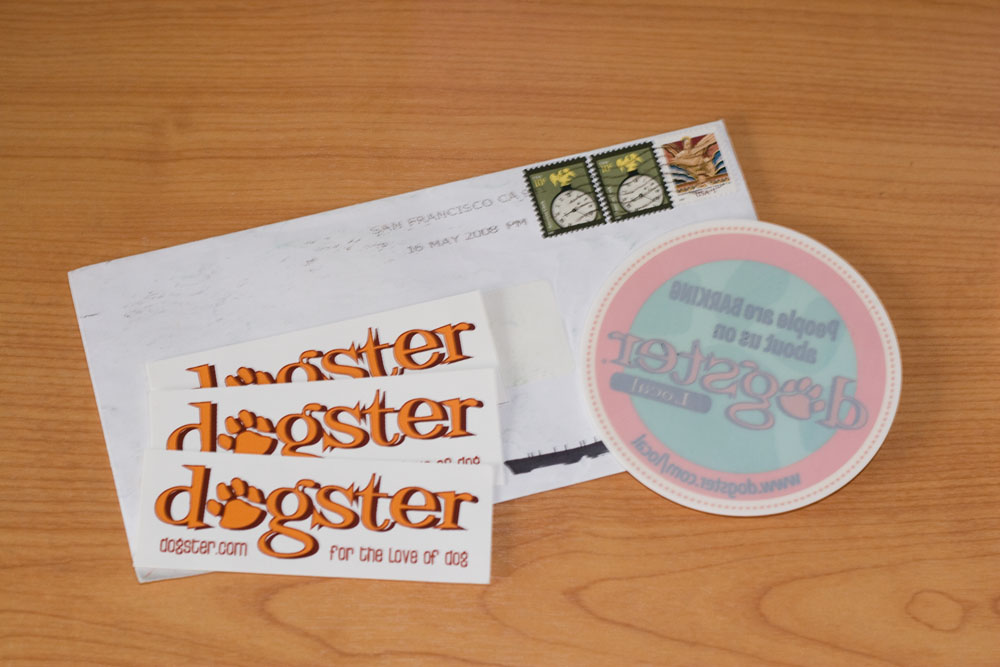 Dogster Stickers